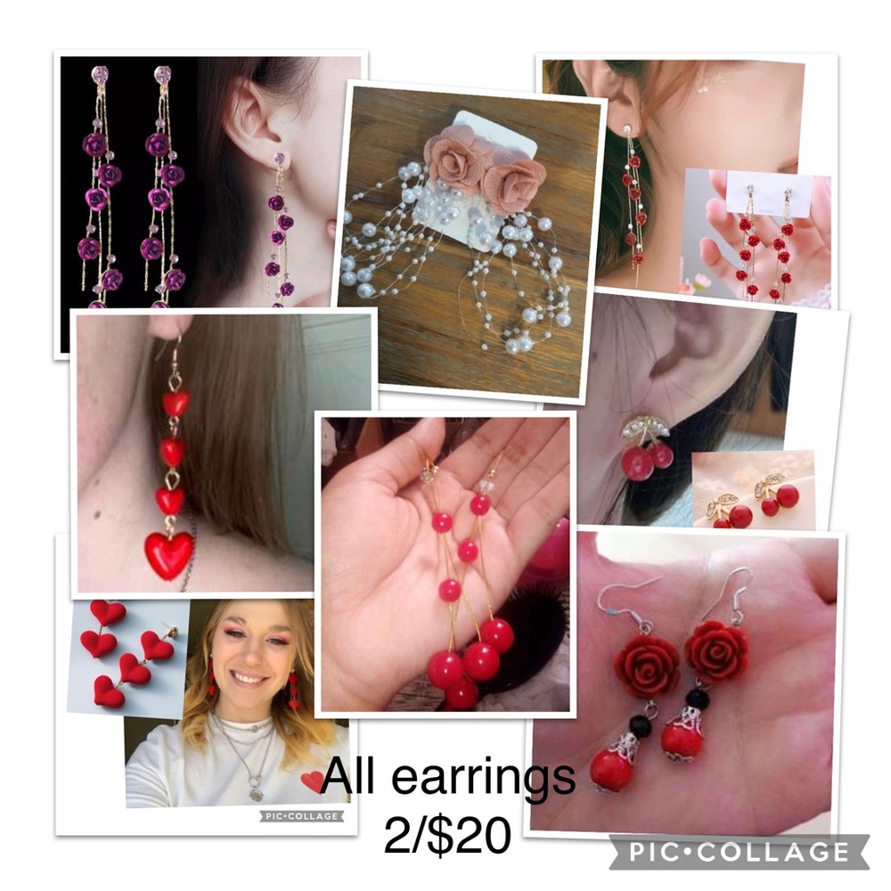 ❤️❤️❤️Fun earring sale, check out my closet